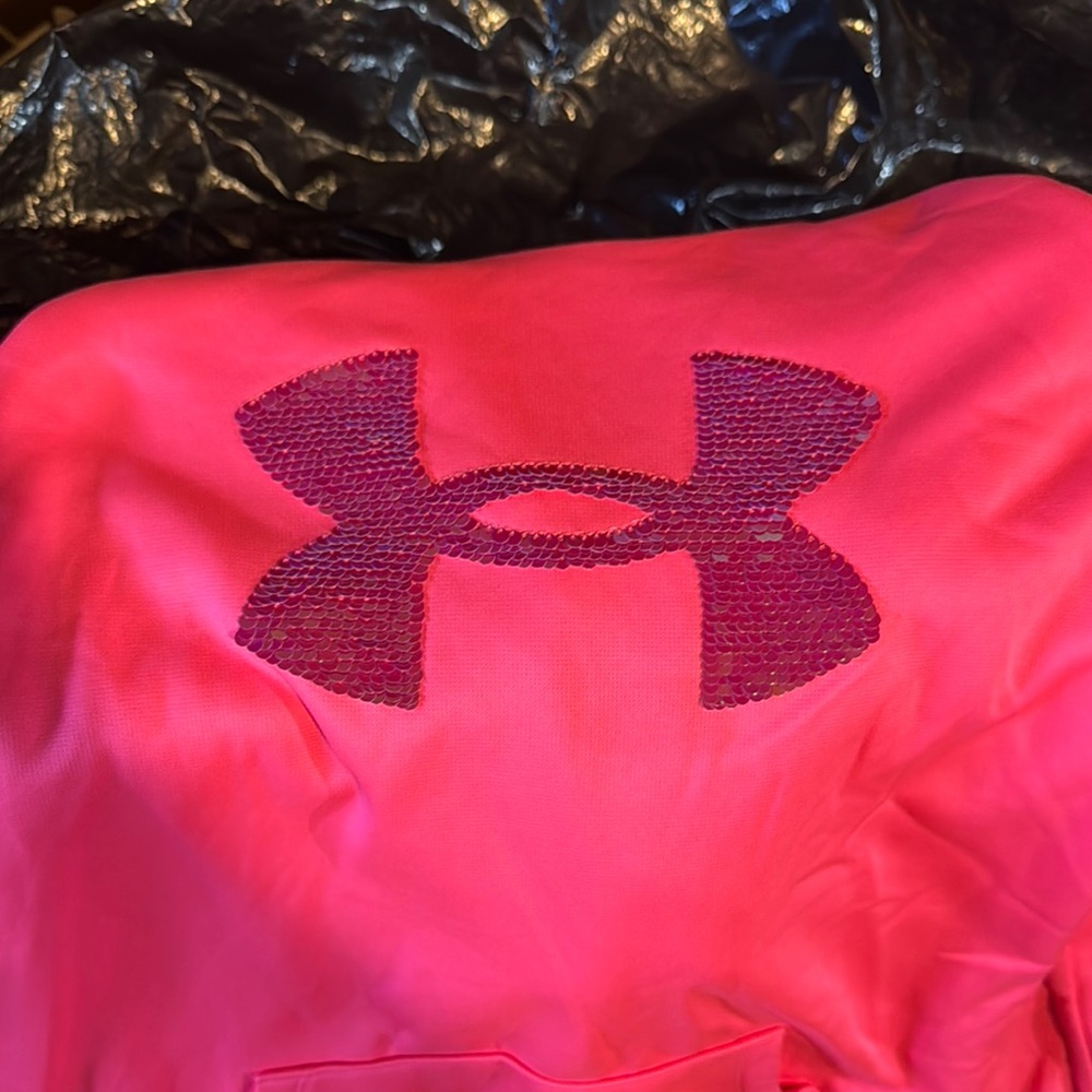 Under Armour Pink  Logo Hoodie